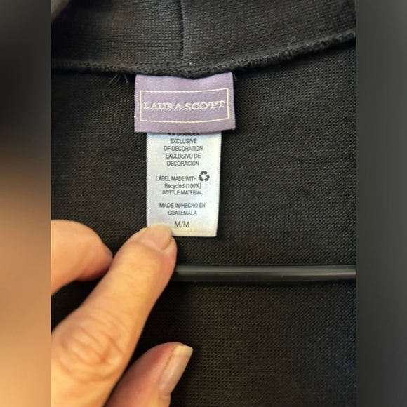 Laura Scott blouse with rhinestone design - Picture 2 of 8